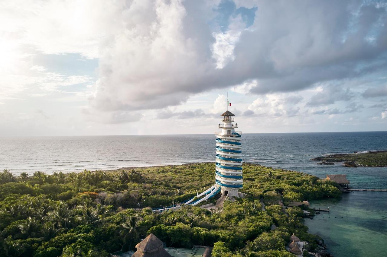 Hotel Xcaret Arte - All Parks All Fun Inclusive - Adults Only Playa del Carmen Exterior photo Aerial view of the lighthouse