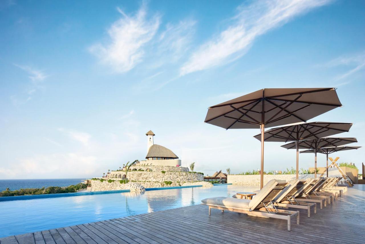 Hotel Xcaret Arte - All Parks All Fun Inclusive - Adults Only Playa del Carmen Exterior photo The resort's rooftop pool
