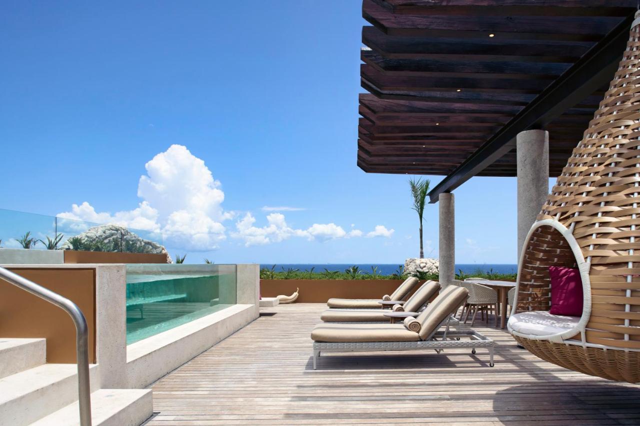 Hotel Xcaret Arte - All Parks All Fun Inclusive - Adults Only Playa del Carmen Exterior photo Rooftop pool at the hotel