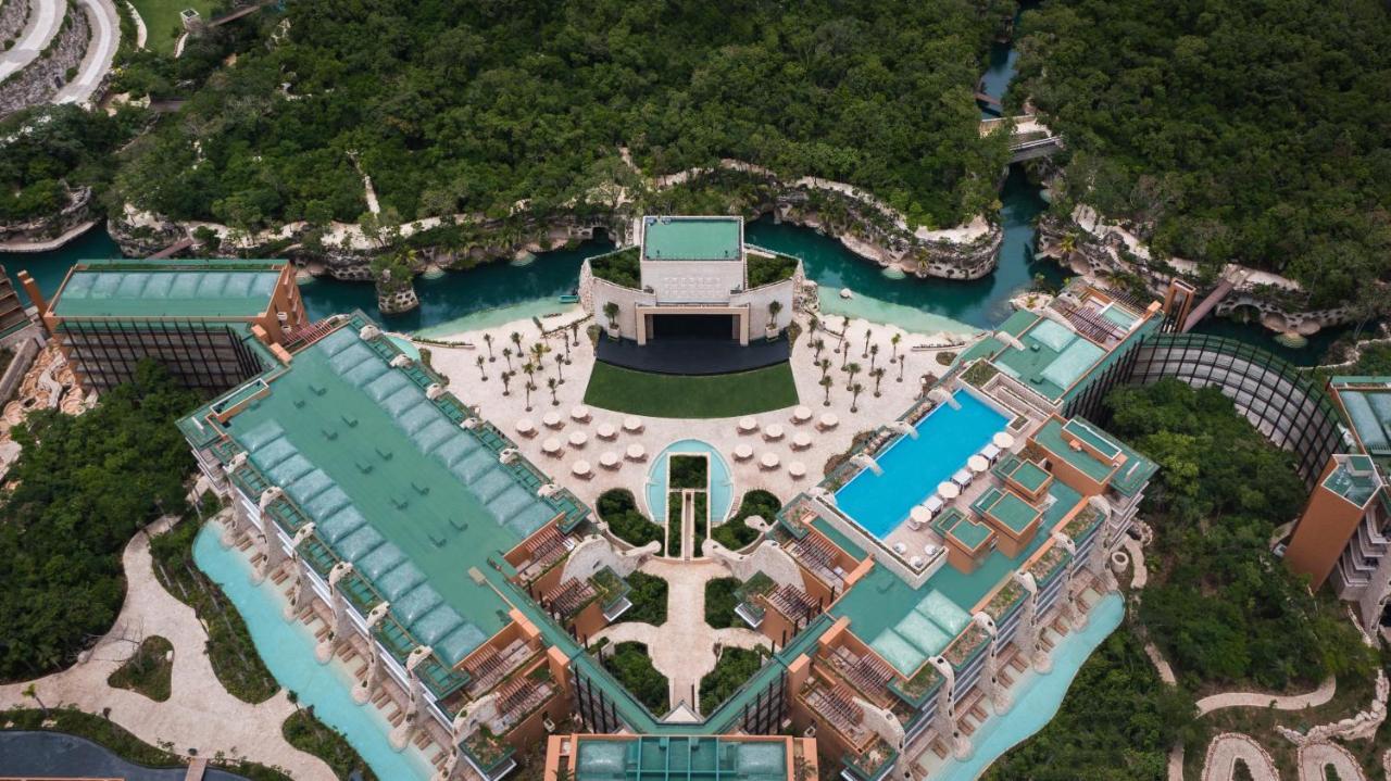 Hotel Xcaret Arte - All Parks All Fun Inclusive - Adults Only Playa del Carmen Exterior photo Aerial view of the resort