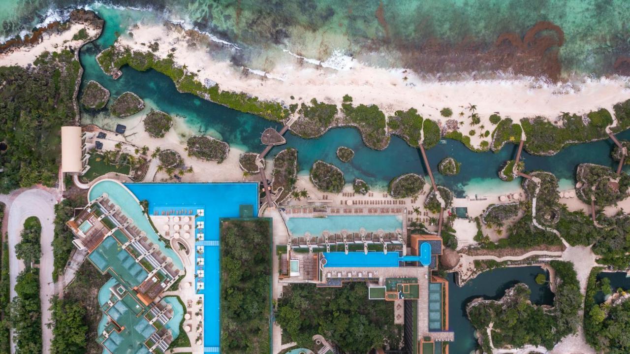 Hotel Xcaret Arte - All Parks All Fun Inclusive - Adults Only Playa del Carmen Exterior photo Aerial view of the resort