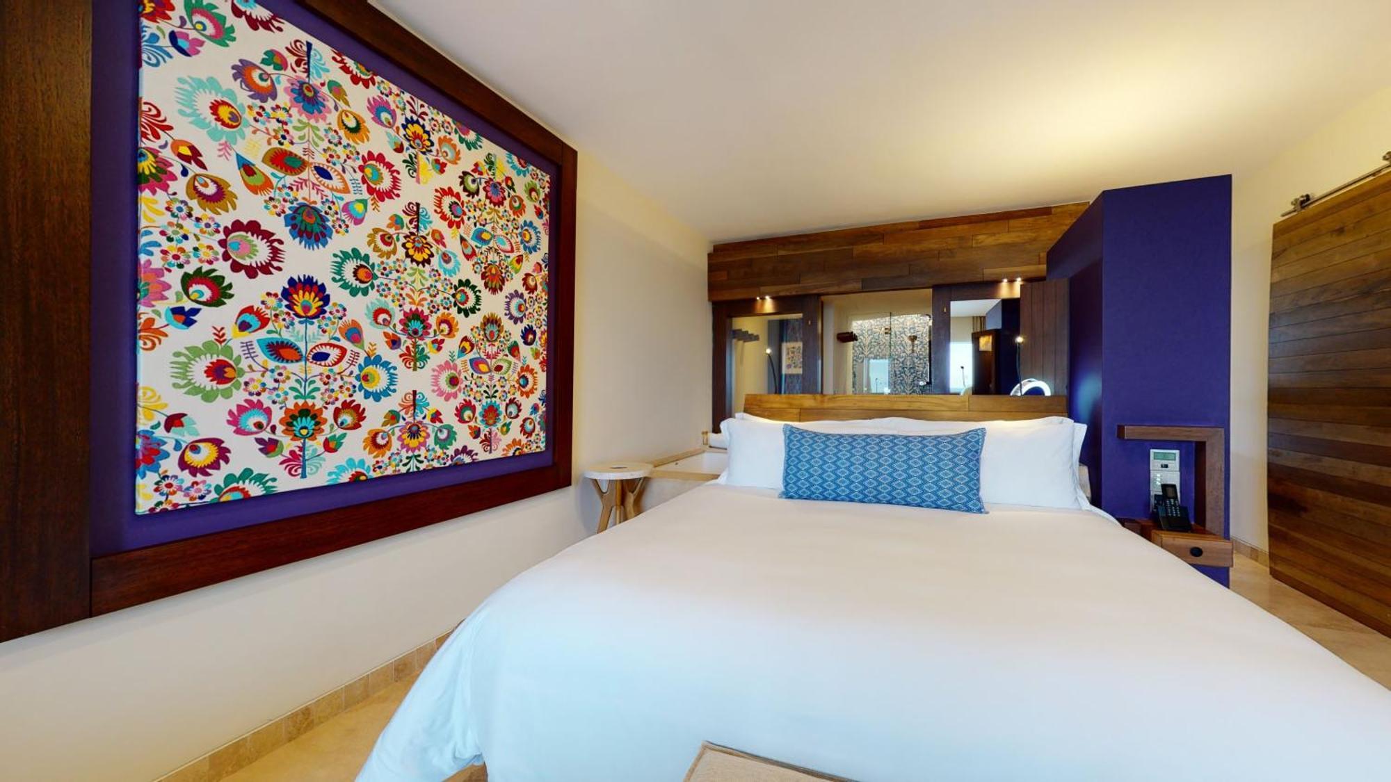 Hotel Xcaret Arte - All Parks All Fun Inclusive - Adults Only Playa del Carmen Exterior photo A bedroom at the hotel